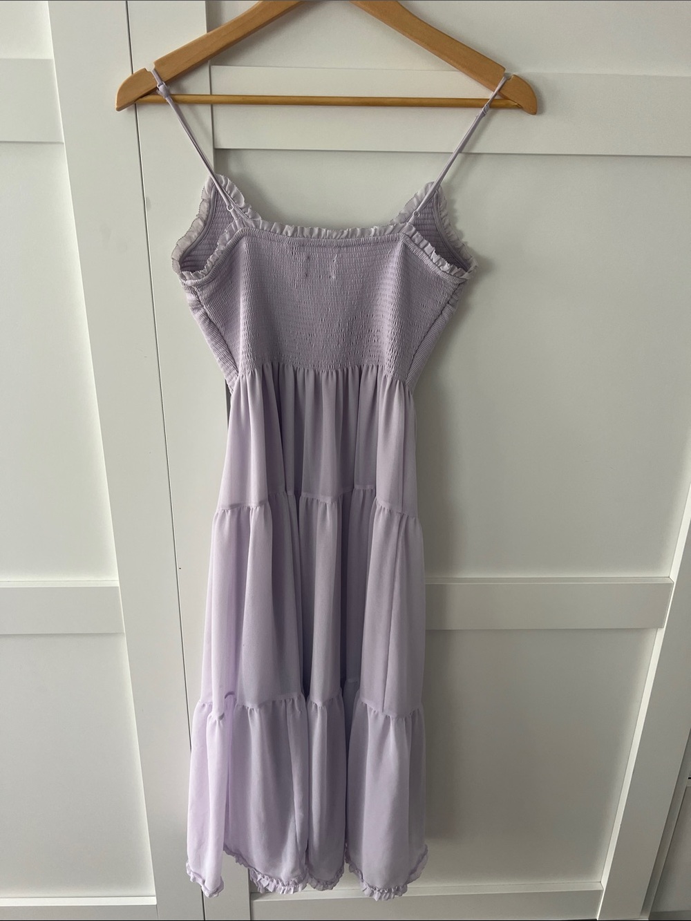 Wilfred Lavender Tiered Maxi Dress - Picture 2 of 3
